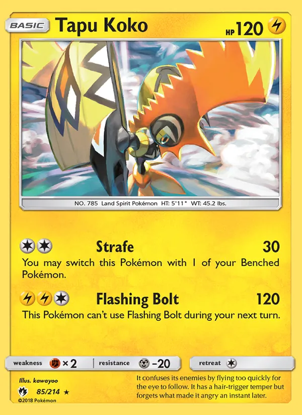 Tapu Koko (Lost Thunder #85/214)