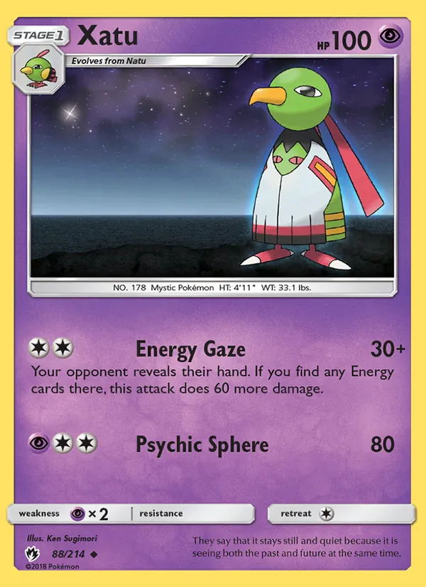 Xatu (Lost Thunder #88/214)