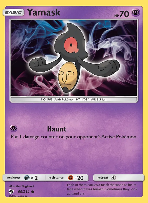 Yamask (Lost Thunder #99/214)