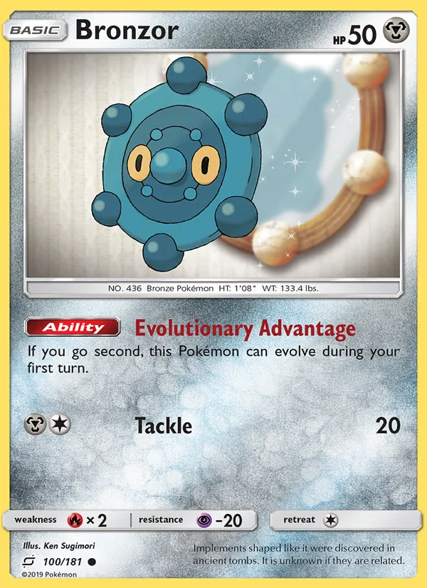 Bronzor (Team Up #100/181)