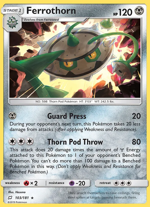 Ferrothorn (Team Up #103/181)