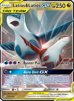 Latias & Latios GX (Team Up #113/181)