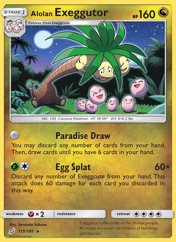 Alolan Exeggutor (Team Up #115/181)