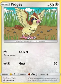 Pidgey (Team Up #121/181)