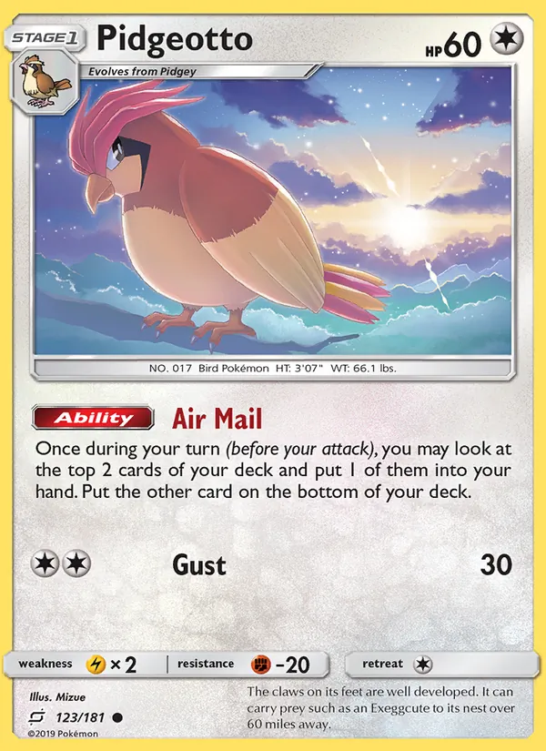 Pidgeotto (Team Up #123/181)