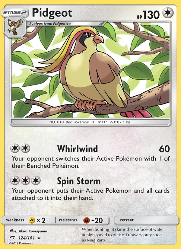 Pidgeot (Team Up #124/181)