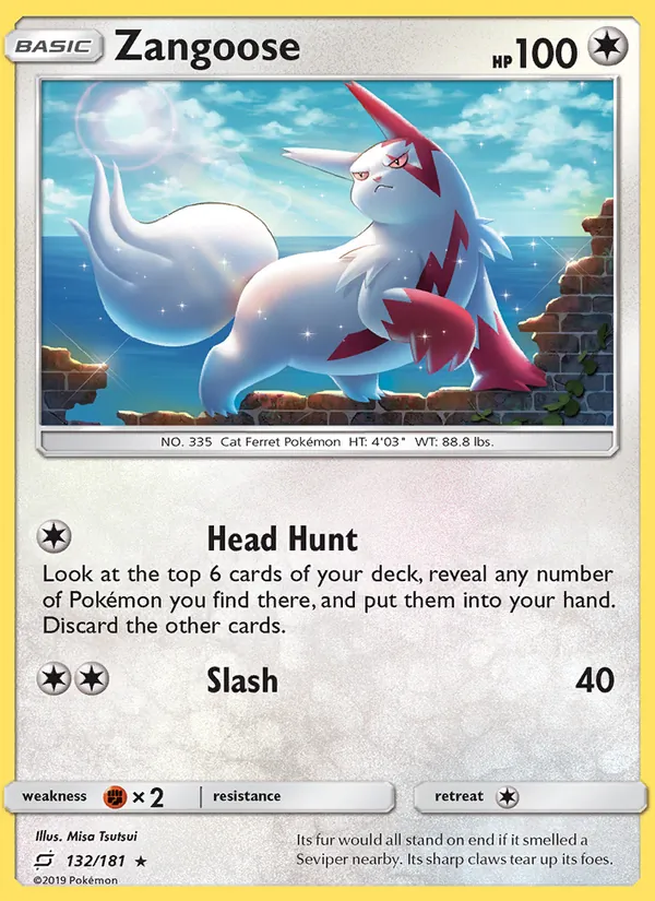 Zangoose (Team Up #132/181)