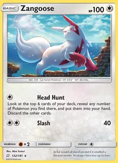 Zangoose (Team Up #132/181)