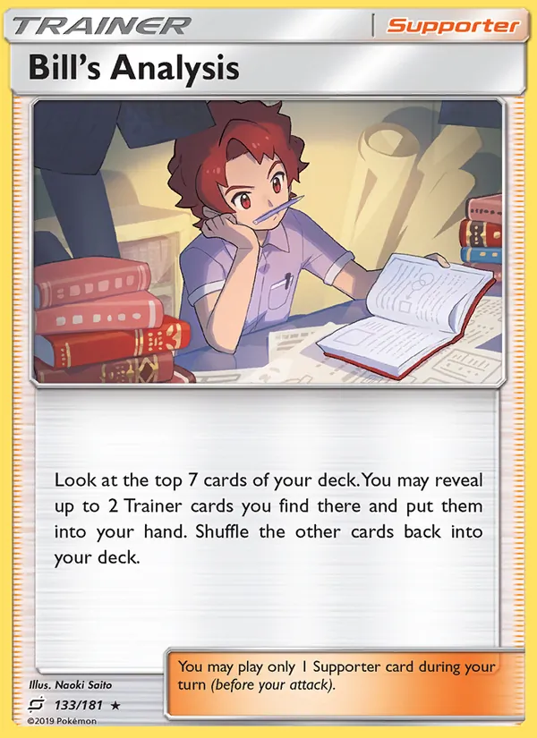 Bill’s Analysis (Team Up #133/181)