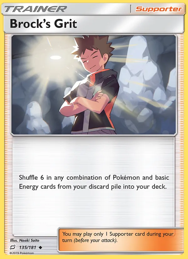 Brock’s Grit (Team Up #135/181)