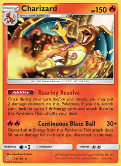 Charizard (Team Up #14/181)