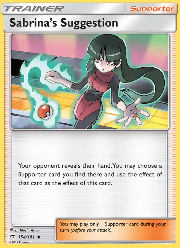 Sabrina’s Suggestion (Team Up #154/181)