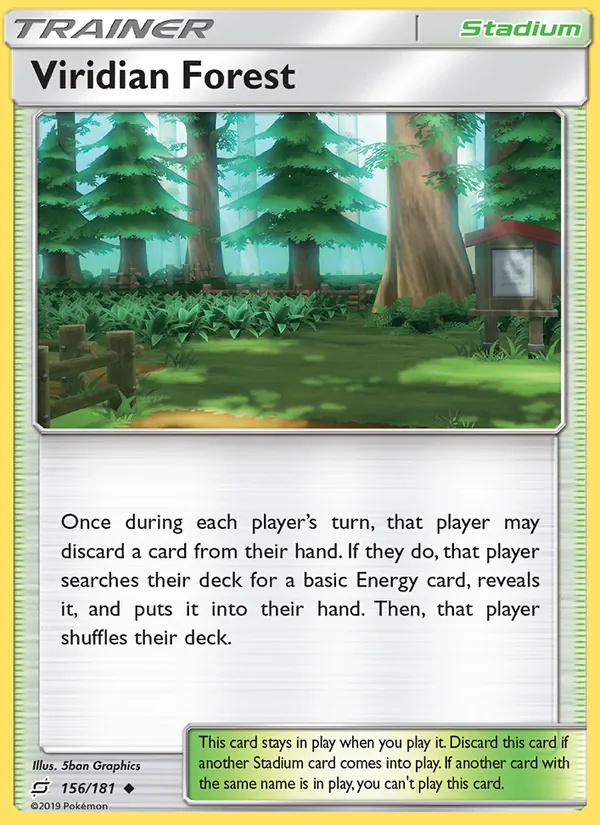 Viridian Forest (Team Up #156/181)