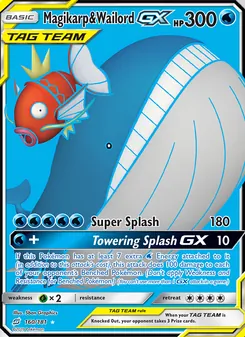 Magikarp & Wailord GX (Team Up #160/181)