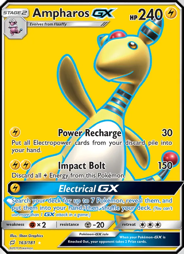 Ampharos GX (Team Up #163/181)