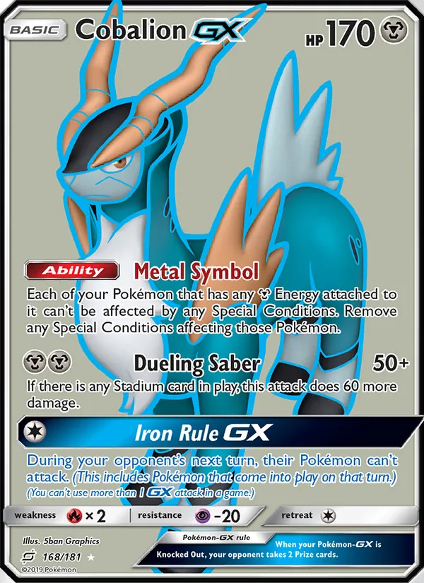 Cobalion GX (Team Up #168/181)