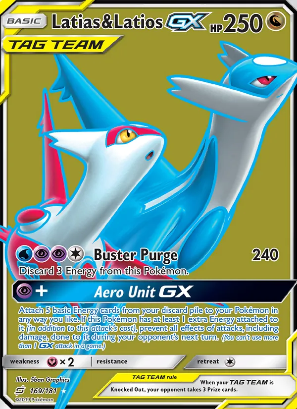 Latias & Latios GX (Team Up #169/181)