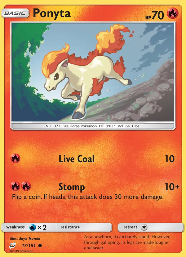 Ponyta (Team Up #17/181)