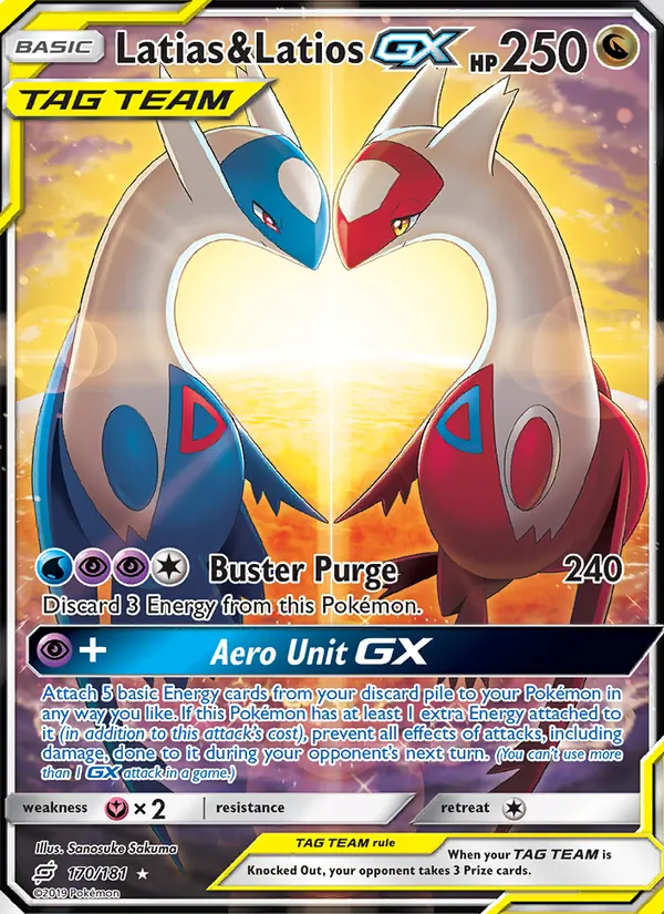 Latias & Latios GX (Team Up #170/181)