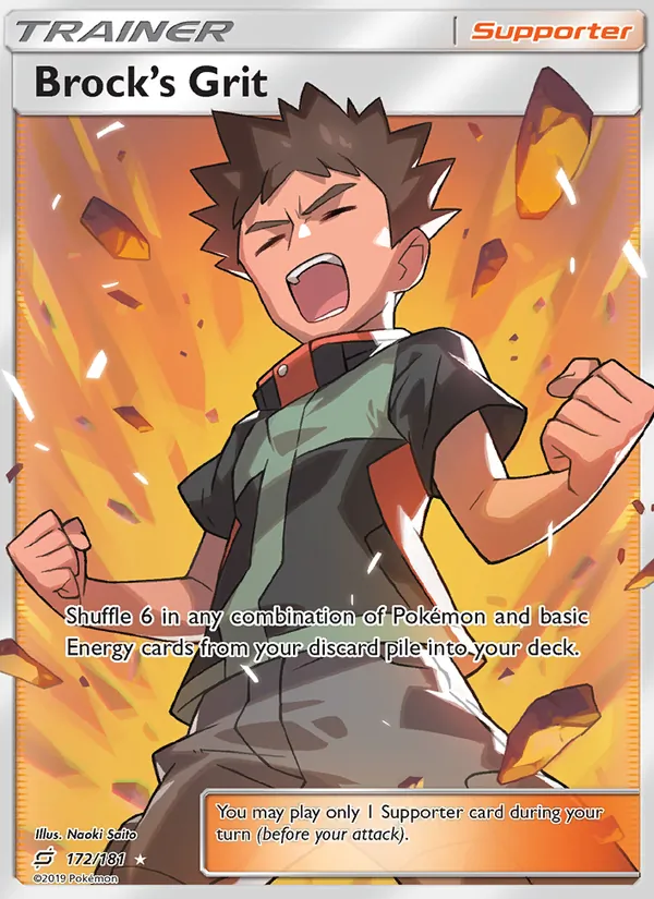 Brock’s Grit (Team Up #172/181)