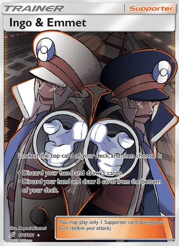 Ingo & Emmet (Team Up #176/181)