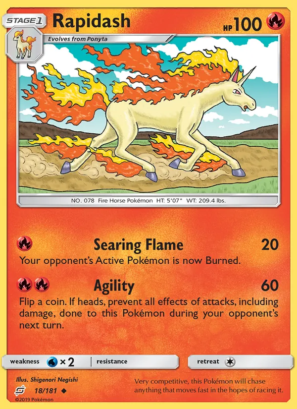 Rapidash (Team Up #18/181)