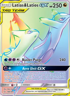 Latias & Latios GX (Team Up #190/181)