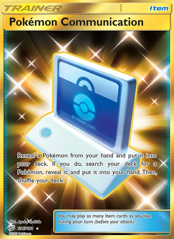 Pokémon Communication (Team Up #196/181)