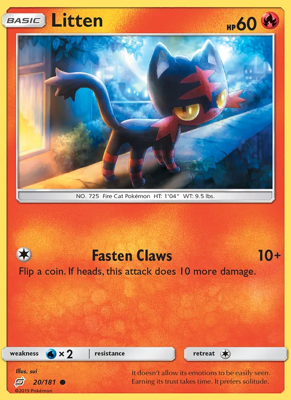 Litten (Team Up #20/181)