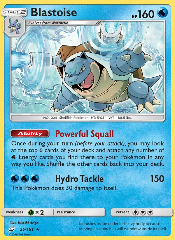 Blastoise (Team Up #25/181)