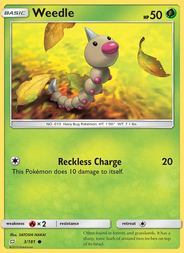 Weedle (Team Up #3/181)