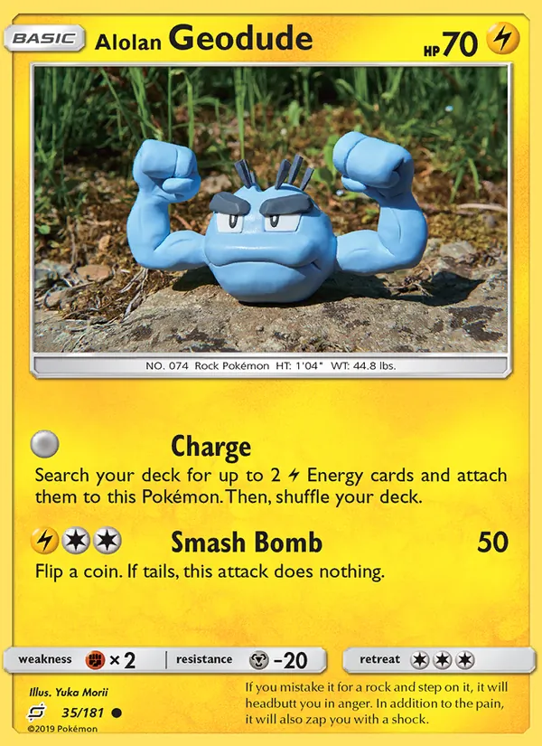 Alolan Geodude (Team Up #35/181)