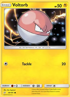 Voltorb (Team Up #38/181)