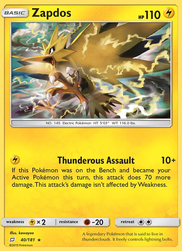 Zapdos (Team Up #40/181)