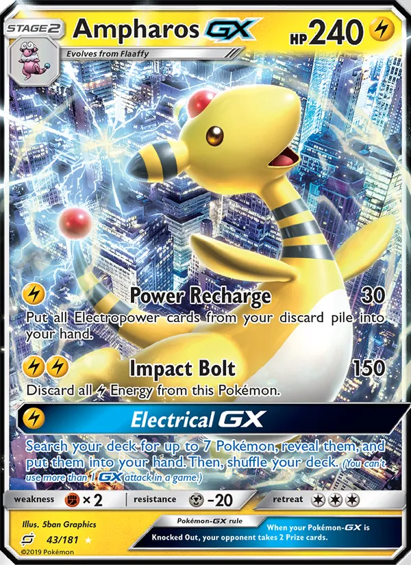 Ampharos GX (Team Up #43/181)