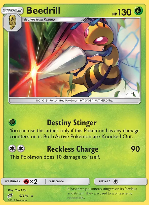 Beedrill (Team Up #5/181)