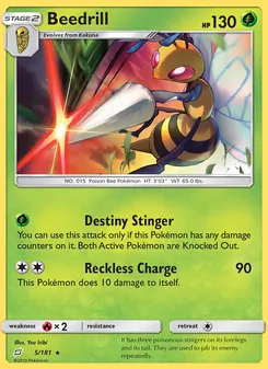 Beedrill (Team Up #5/181)