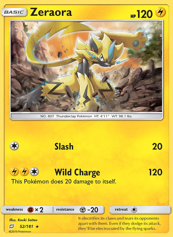 Zeraora (Team Up #52/181)