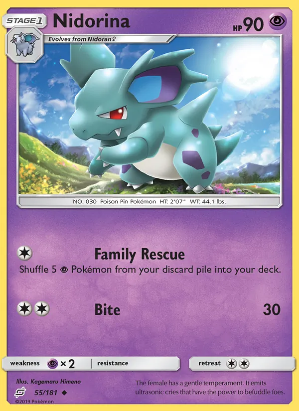 Nidorina (Team Up #55/181)