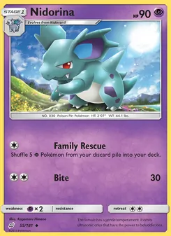 Nidorina (Team Up #55/181)