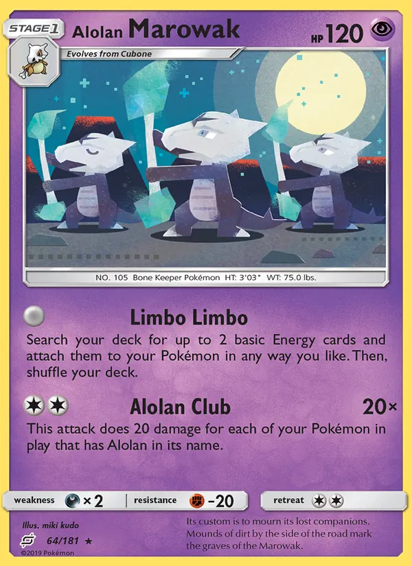 Alolan Marowak (Team Up #64/181)