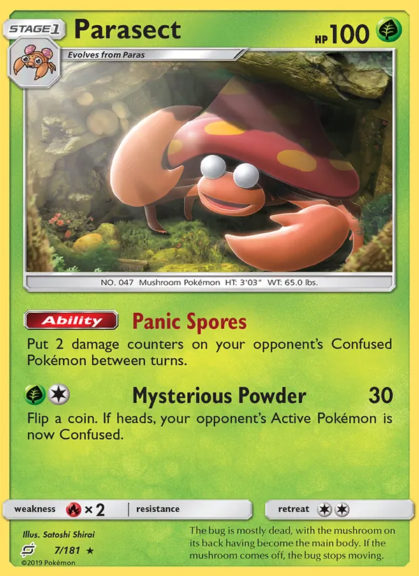 Parasect (Team Up #7/181)