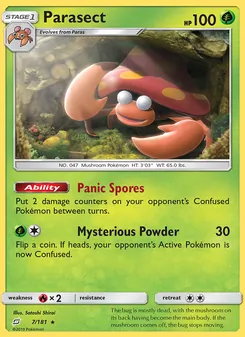 Parasect (Team Up #7/181)