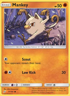 Mankey (Team Up #71/181)
