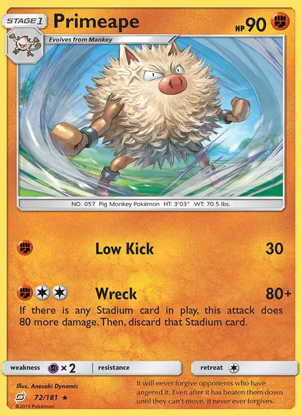 Primeape (Team Up #72/181)