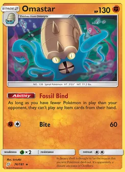 Omastar (Team Up #76/181)