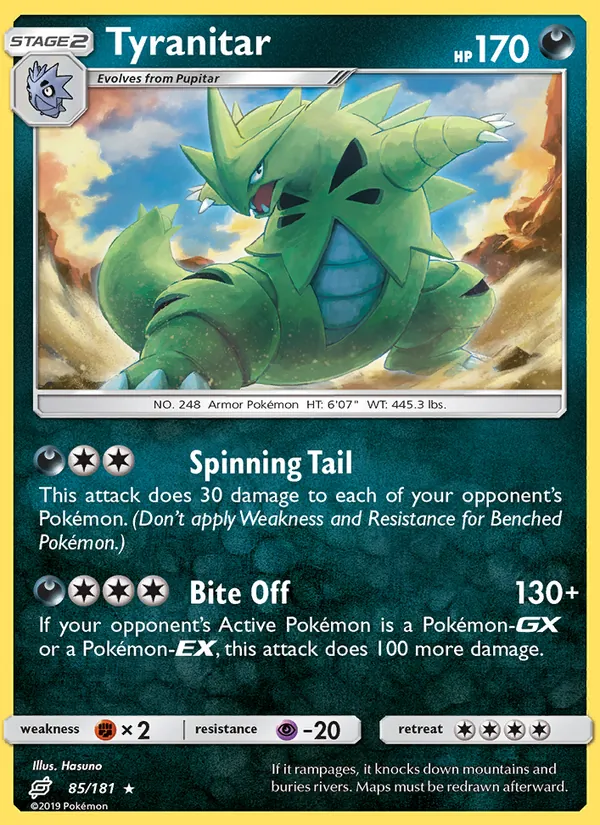 Tyranitar (Team Up #85/181)