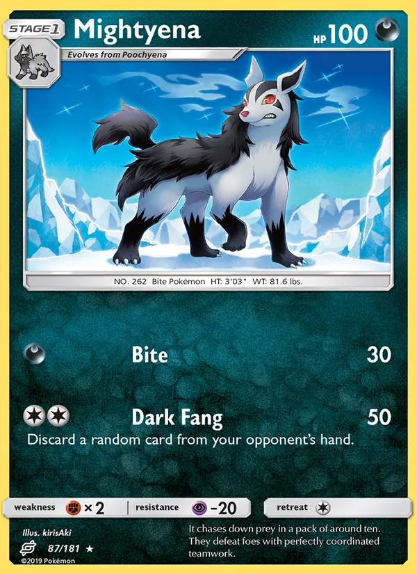 Mightyena (Team Up #87/181)