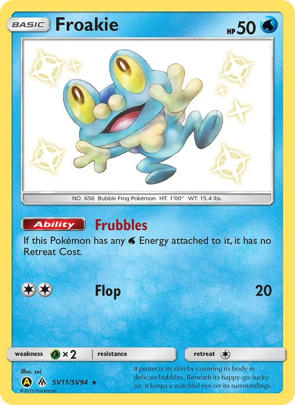 Froakie (Destino Sfuggente Tesoro Lucente #SV11/94)