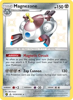 Magnézone (Destinées Occultes Coffre Étincelant #SV29/94)